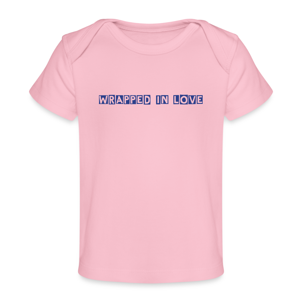 WONENA Wrapped in Love – Baby Organic Cotton T-Shirt — back view