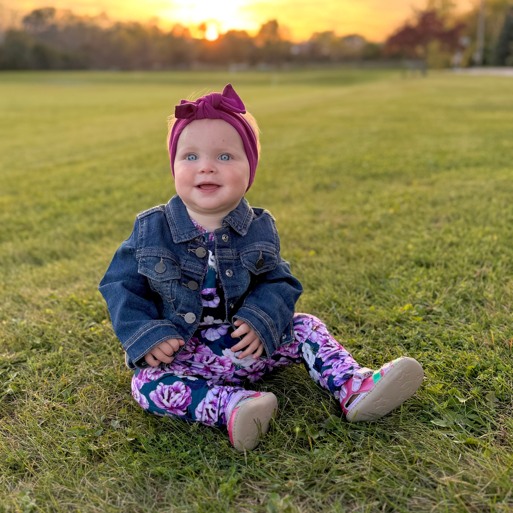 bumblitostore Bamboo Short Sleeve Romper in Adele — main product shot