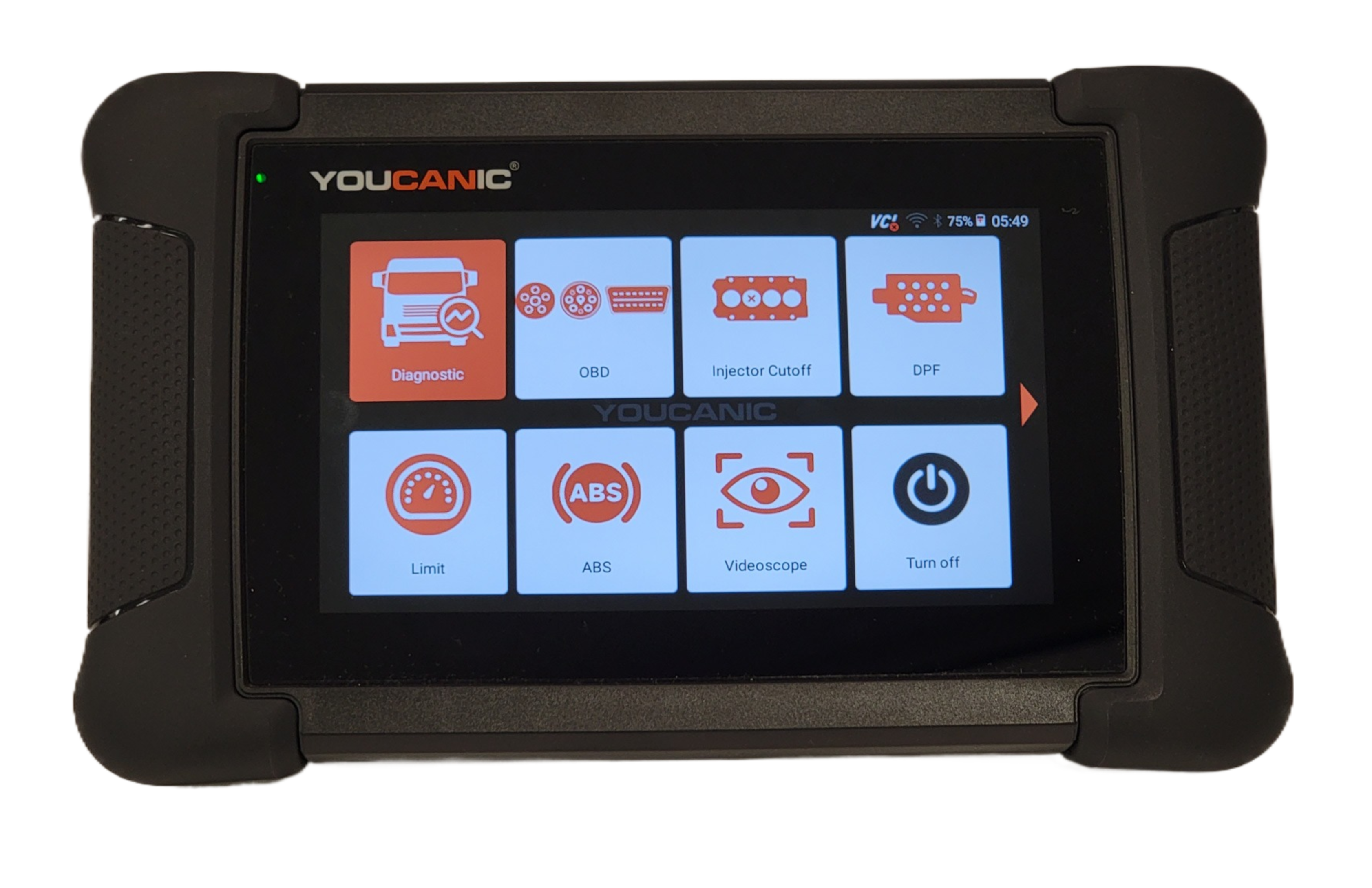 YOUCANIC UCAN-HD-A Heavy-Duty Diesel Truck Scanner — J1939 protocol screen