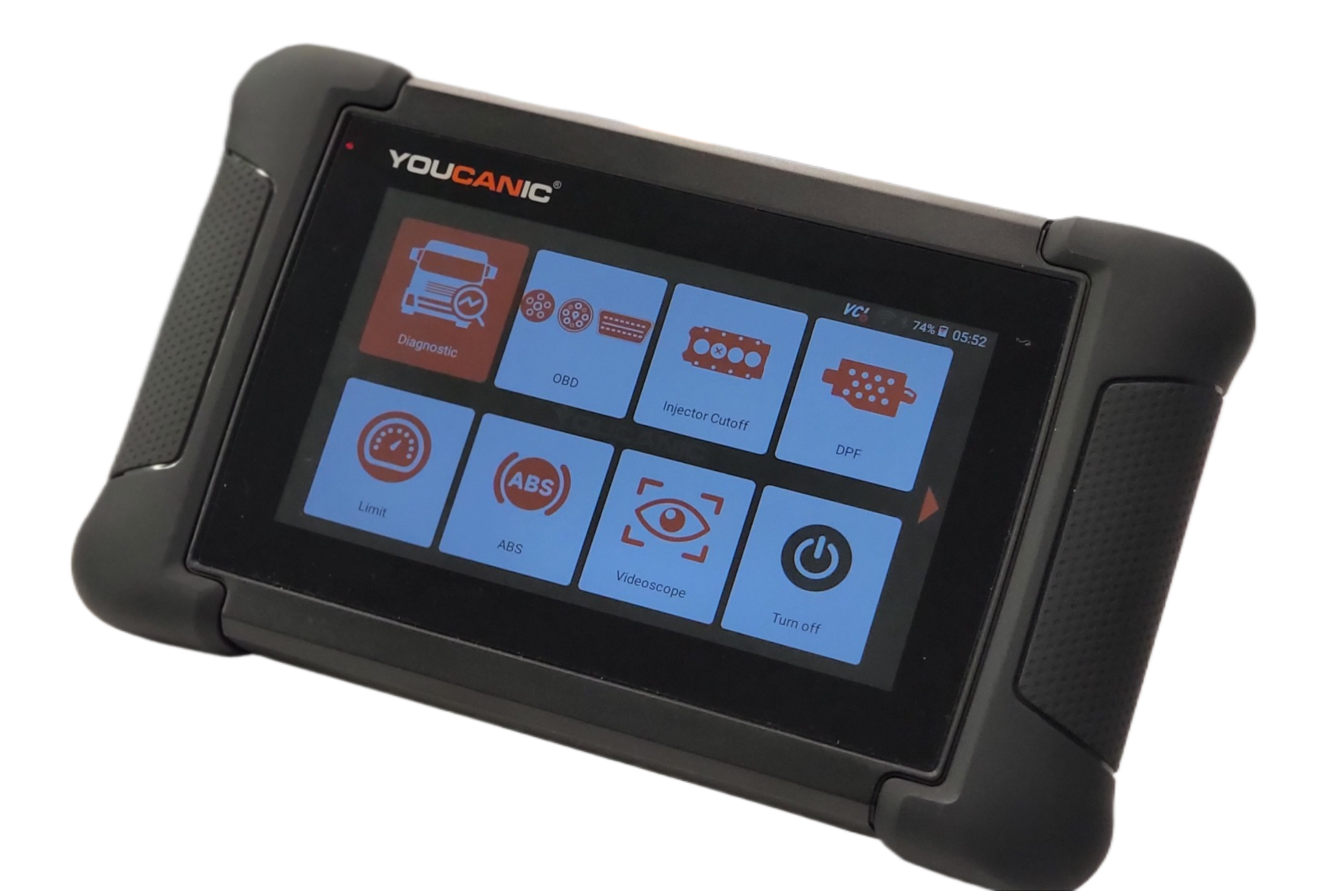 YOUCANIC UCAN-HD-A Heavy-Duty Diesel Truck Scanner — DPF regen function demo