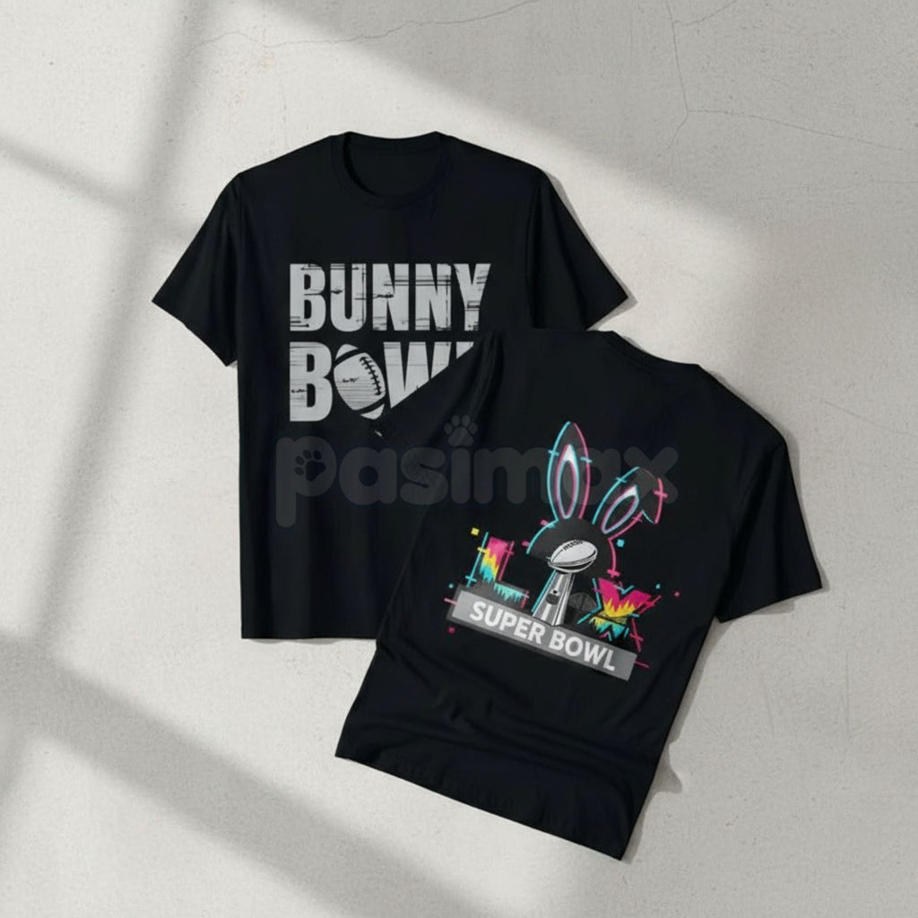 Pasimax 2026 "Here For The BENITO Bowl" 2-Sided Fan Tee - Puerto Rico Pride Football T-Shirt, San Juan Game Day Graphic Top, 