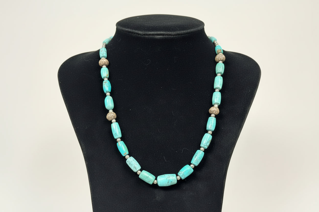 Just Neat Stuff Turquoise Nuggets — detail close-up