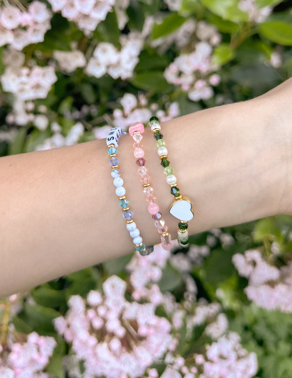 Elevated Faith The Way Letter Bracelet — lifestyle context