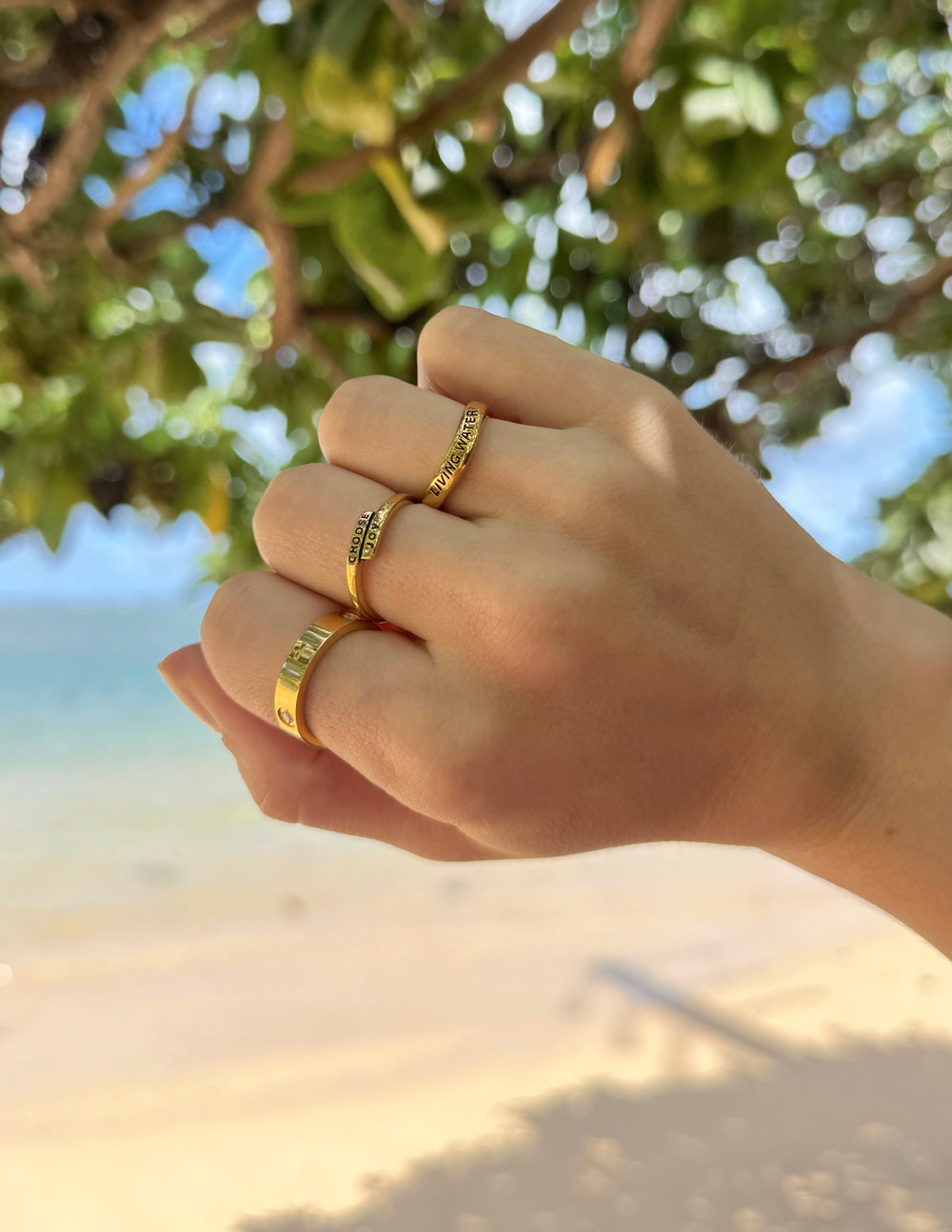 Elevated Faith Choose Joy Ring — lifestyle context