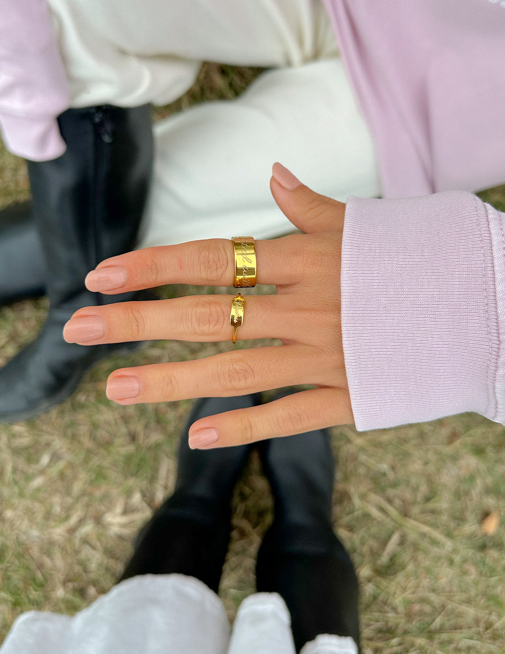 Elevated Faith Fearless Ring — detail shot 7