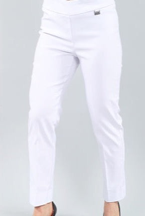 KADOU BOUTIQUE Basic White Pants — main product shot
