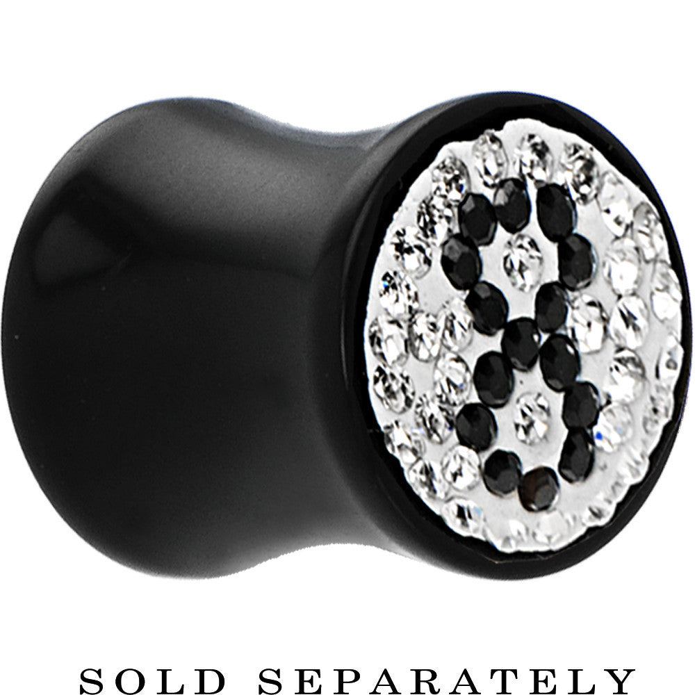 BodyCandy 1/2G Crystal 8 Ball Saddle Plug — main product shot