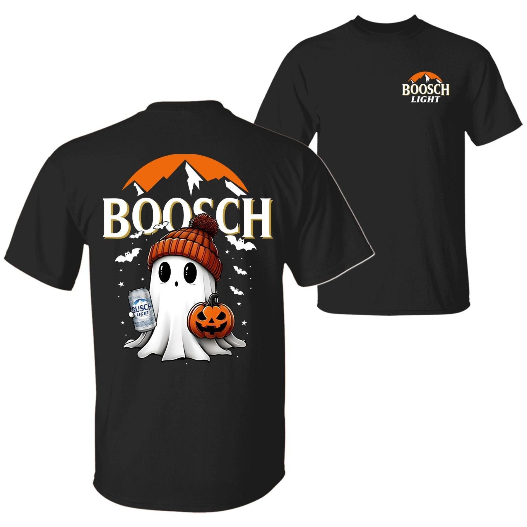 Pasimax Boosch Light Halloween Tee — detail close-up
