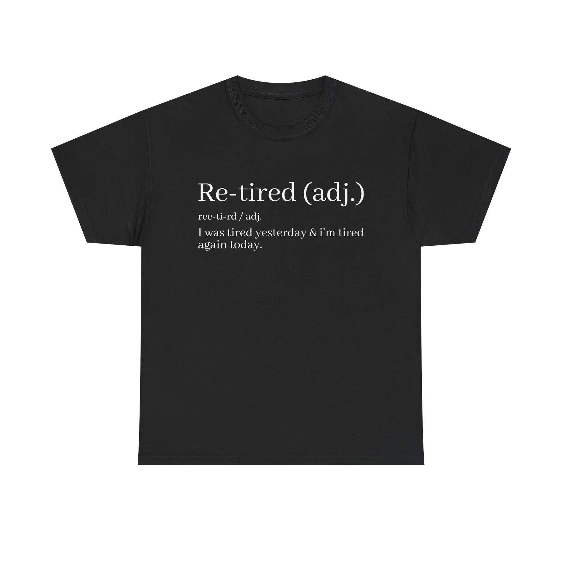 Pasimax "Re-Tired" Definition T-Shirt — detail close-up