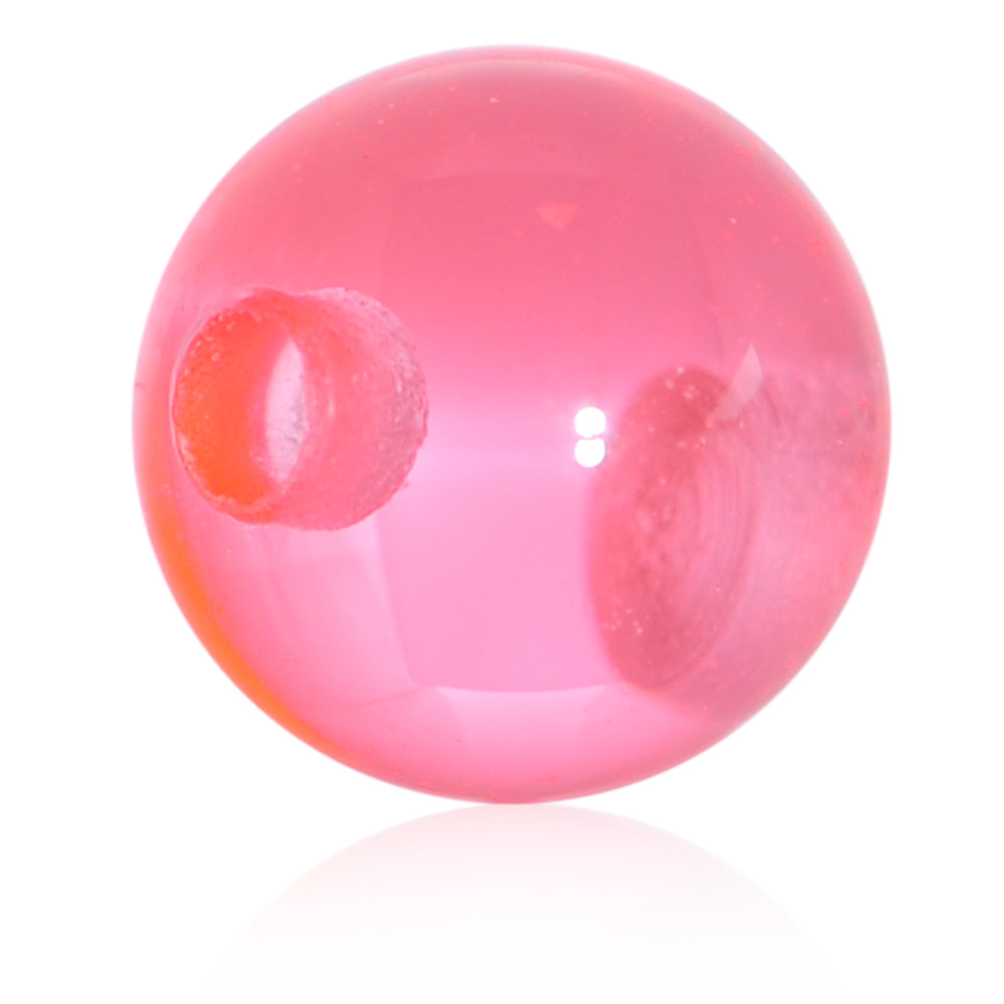 BodyCandy 4mm Pink Acrylic Captive Bead Ring Replacement Ball — main product shot