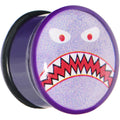 BodyCandy 18mm Purple Acrylic Monster Mouth Plug — main product shot