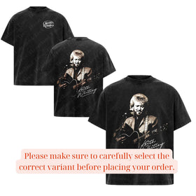 Keith Whitley "Don't Close Your Eyes" Vintage T-Shirt – Sandy Retro Country Music Graphic Tee