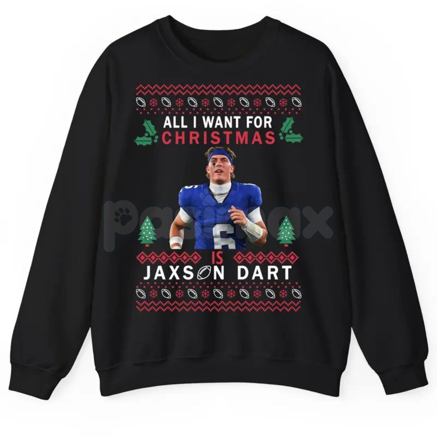 Pasimax "All I Want For Christmas Is Jax Dart" Ugly Sweatshirt | Funny Darts Fan Holiday Crewneck | Unique Sports Gift — life