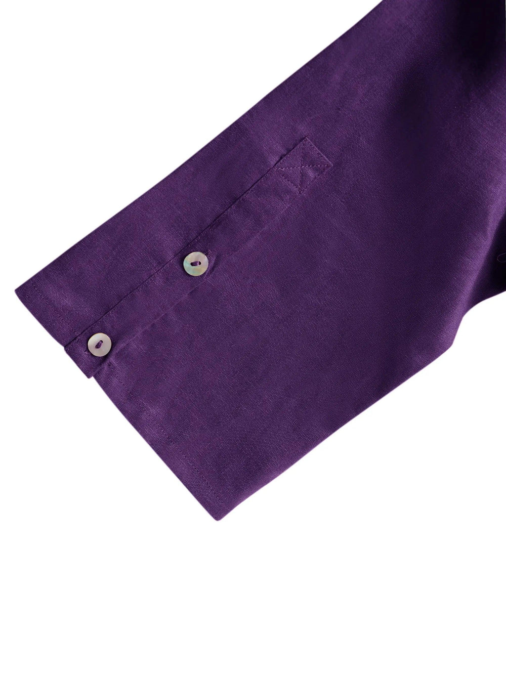 LINTICO 100% Linen Collarless Mid-Length Dress SOFIA — comparison shot