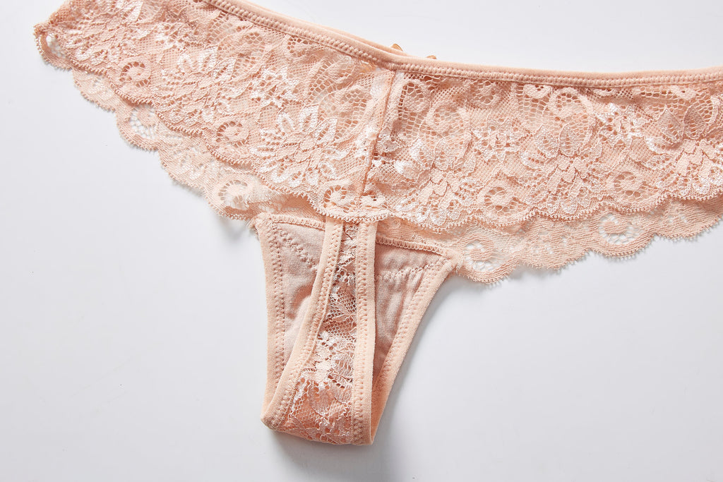 Forest Summer Lace Thong Panty (3 Pack) — lifestyle context
