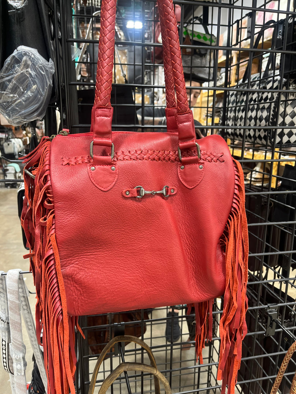 Genuine Leather Horse Bit Bags