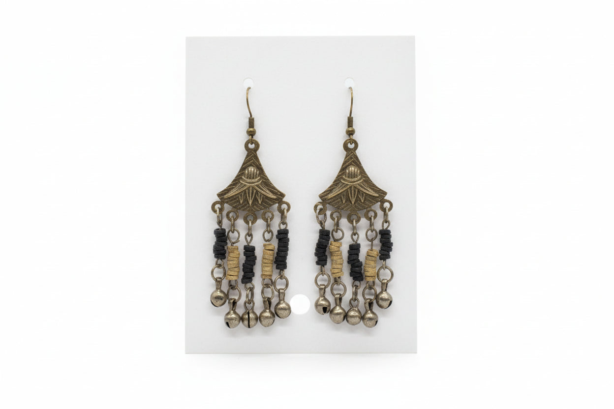Just Neat Stuff Boho Gypsy earrings — lifestyle context