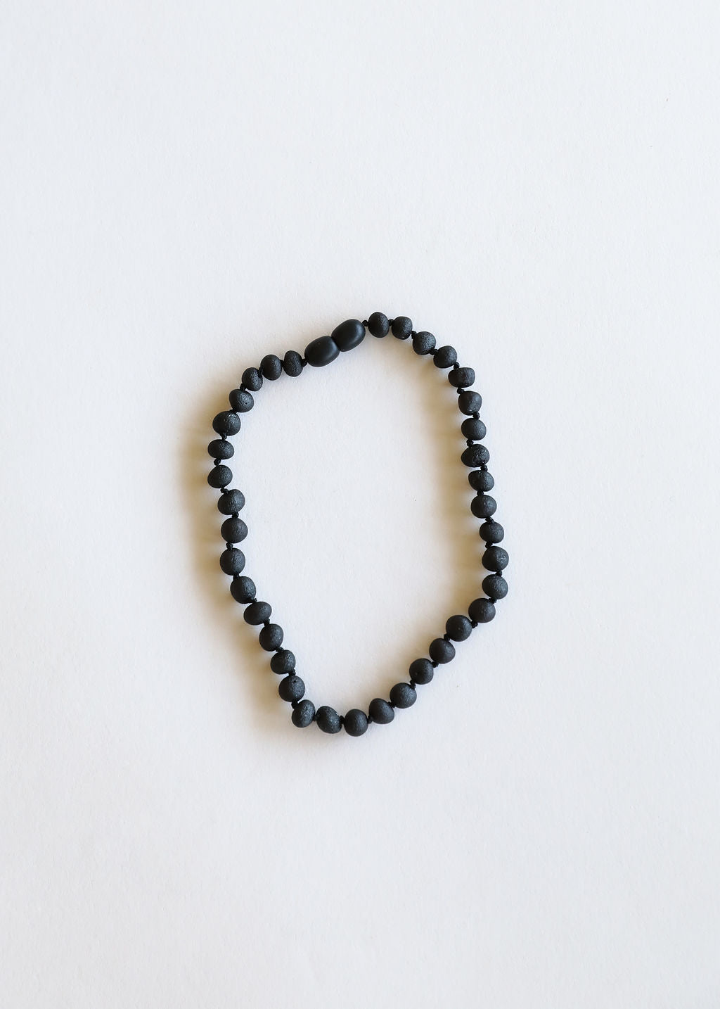 CanyonLeaf Raw Black Baltic Amber || Necklace — main product shot