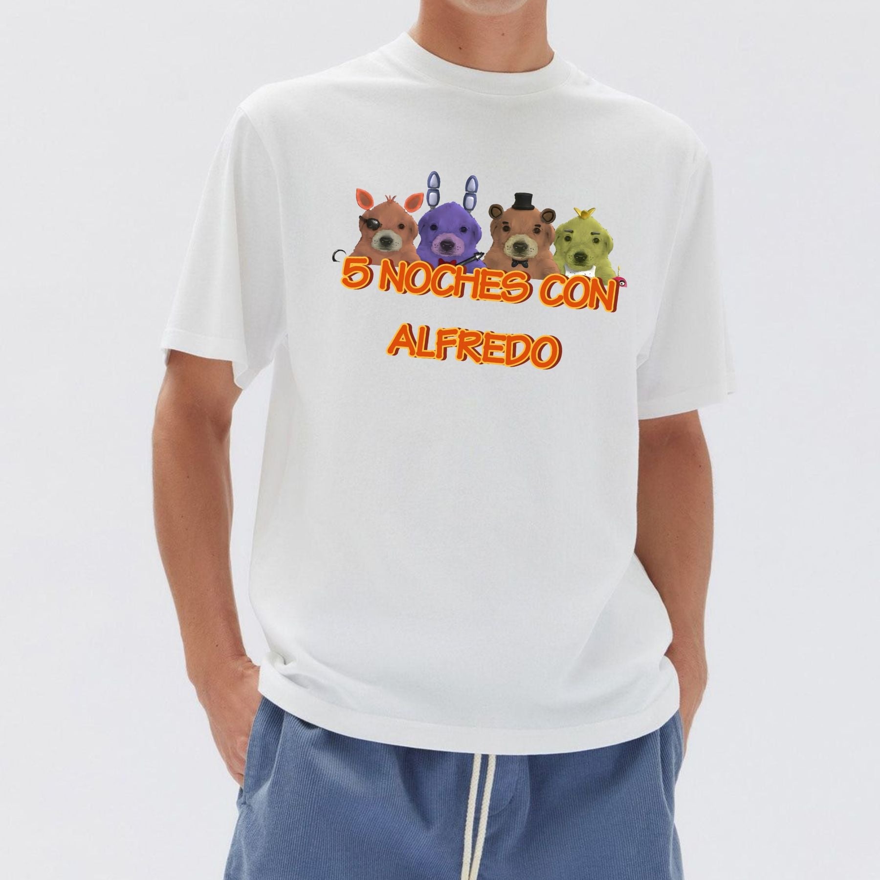Pasimax "5 Noches Con Alfredo" T-Shirt — main product shot