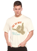 Spun Bamboo Ride The Wave Men's Bamboo Viscose/Organic Cotton Short Sleeve Graphic T-Shirt — main product shot