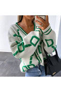 Pretty Little Patriot Pretty Little Patriot White Bookworm Cardigan — main product shot