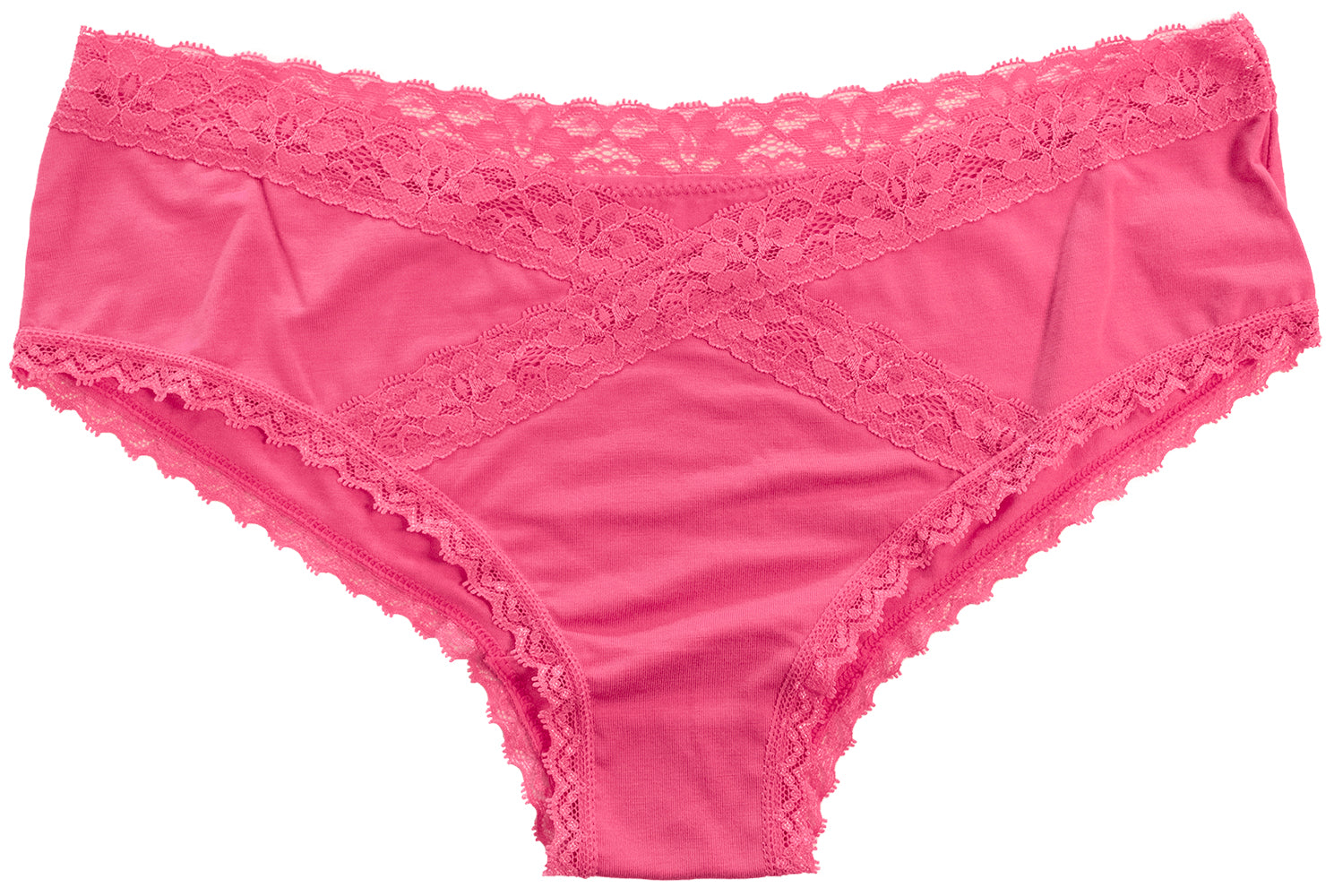 Modal Hipster featuring Crossed Lace Trim