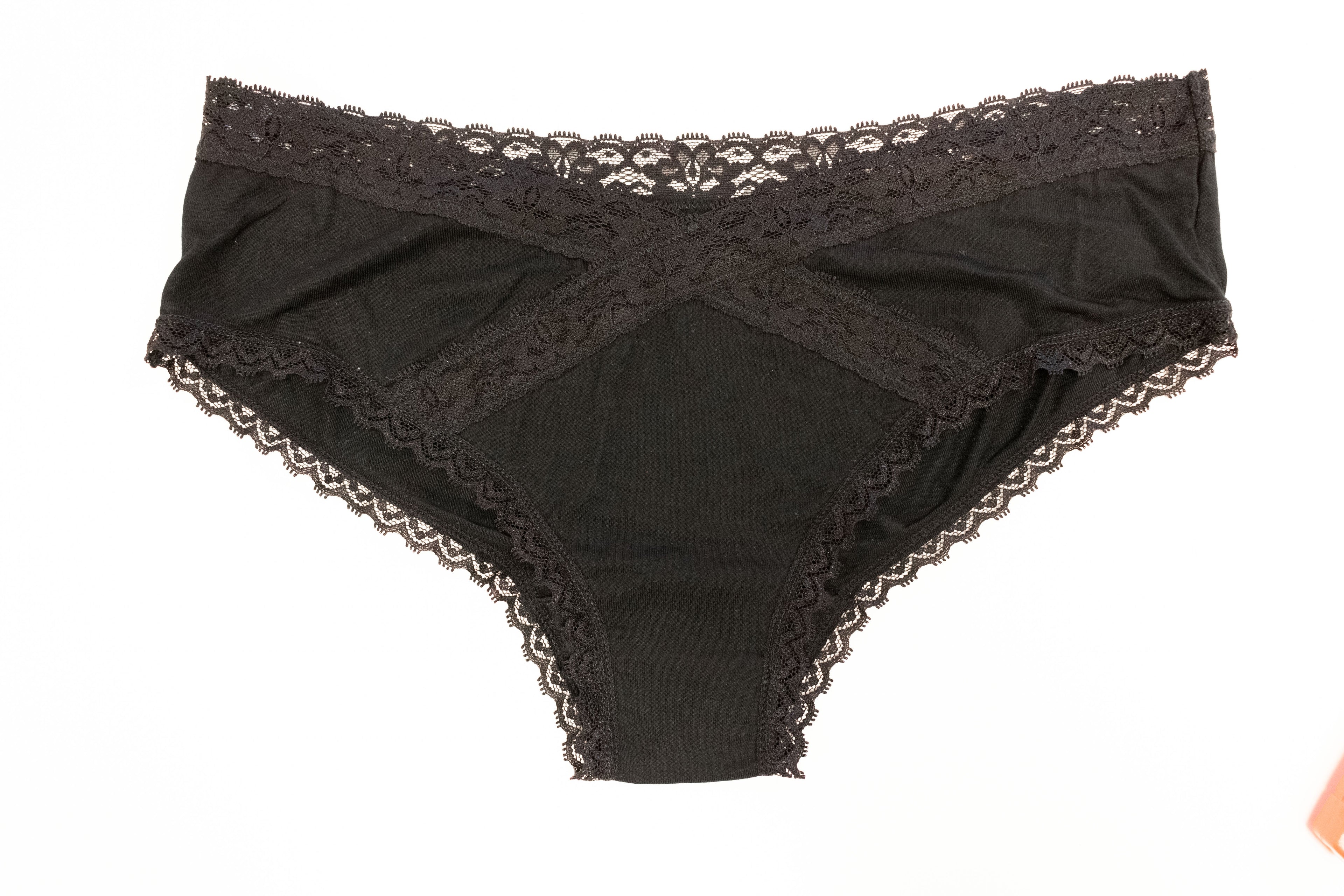 Modal Hipster featuring Crossed Lace Trim