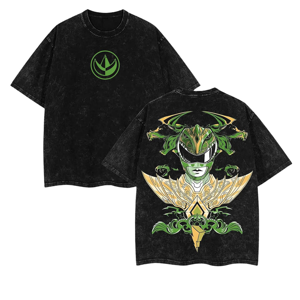 Pasimax Mighty Morphin Power Rangers T-Shirt — comparison shot