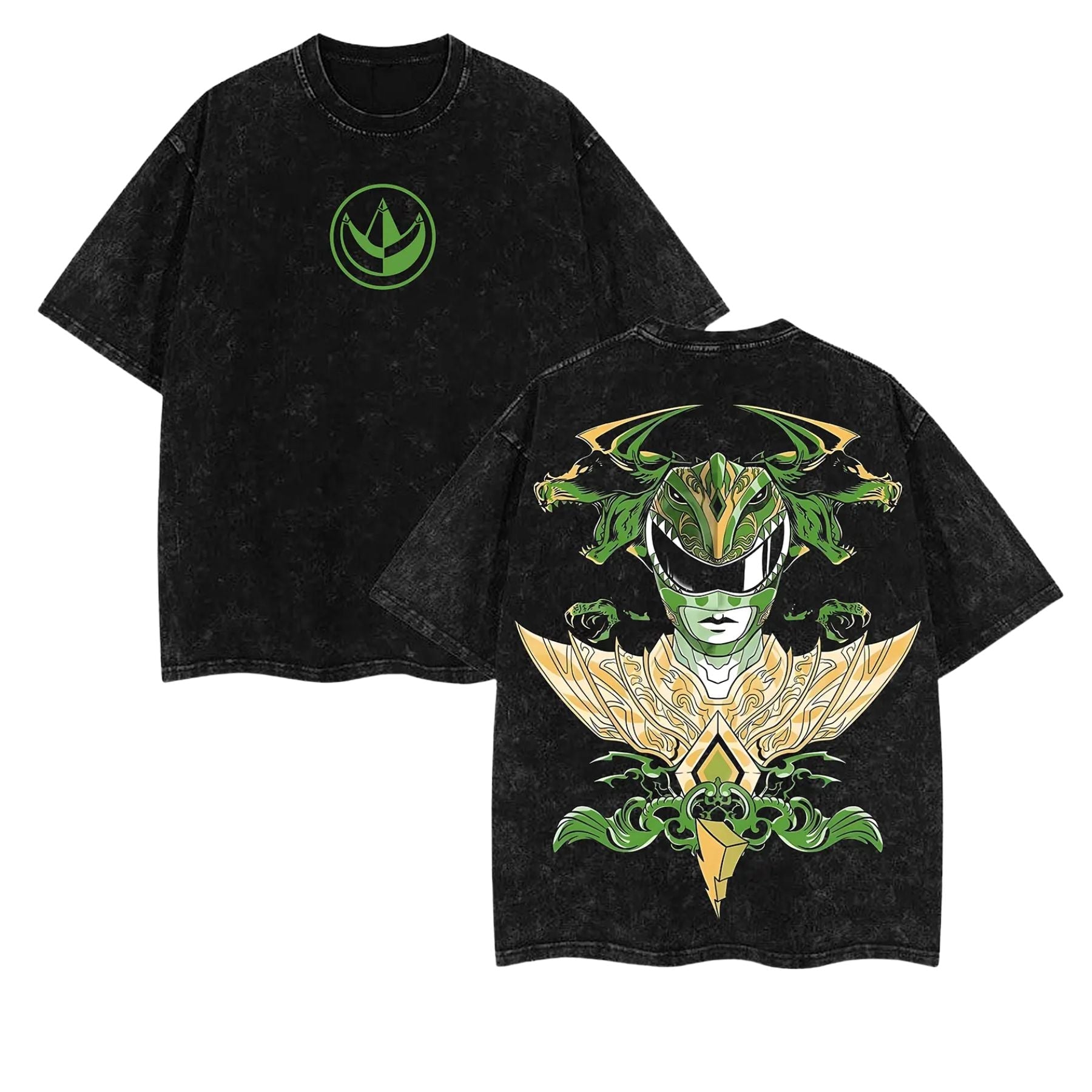 Pasimax Mighty Morphin Power Rangers T-Shirt — comparison shot