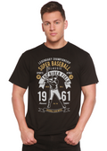 Spun Bamboo Super Baseball Spun Bamboo® Men's Bamboo Viscose/Organic Cotton Short Sleeve Graphic T-Shirt — main product shot