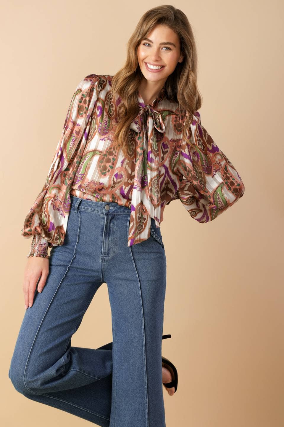 KADOU BOUTIQUE Contemporary Blouse — main product shot