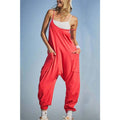Pretty Little Patriot Pretty Little Patriot Feisty Orange jumpsuit overalls — product category context