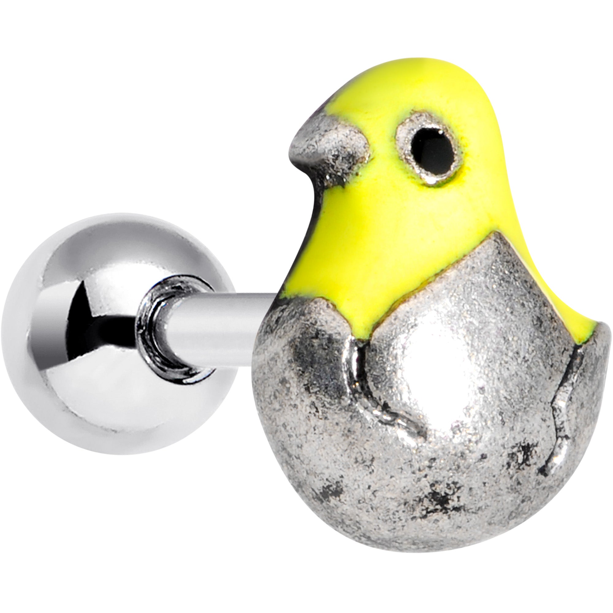 BodyCandy 16G 1/4 Hatching Easter Chick Cartilage Tragus Earring — main product shot