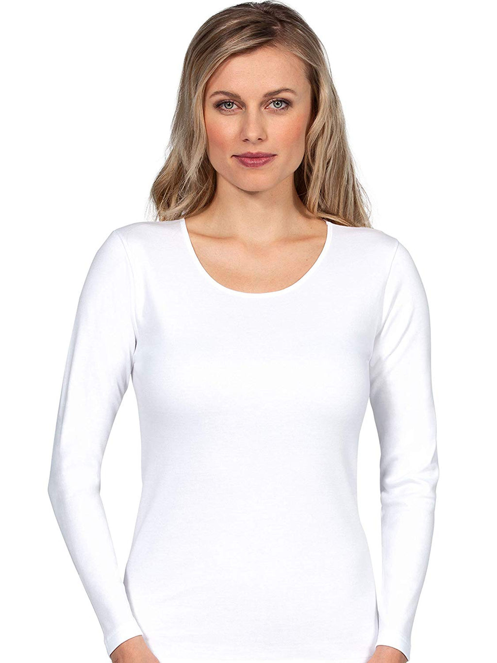 tittimitti MaRe Luxury Merino Wool Blend Long Sleeve T-Shirt. Proudly Made in Italy. — main product shot