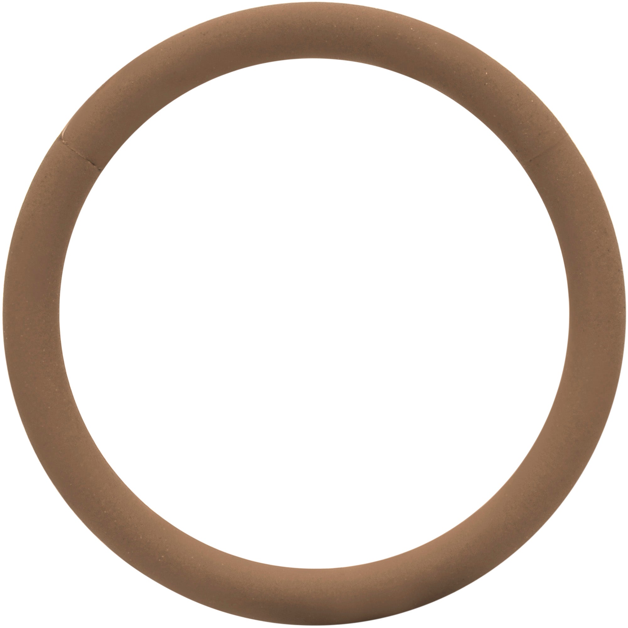 BodyCandy 18G 3/8 Light Brown Matte Cartilage Hinged Segment Ring — main product shot