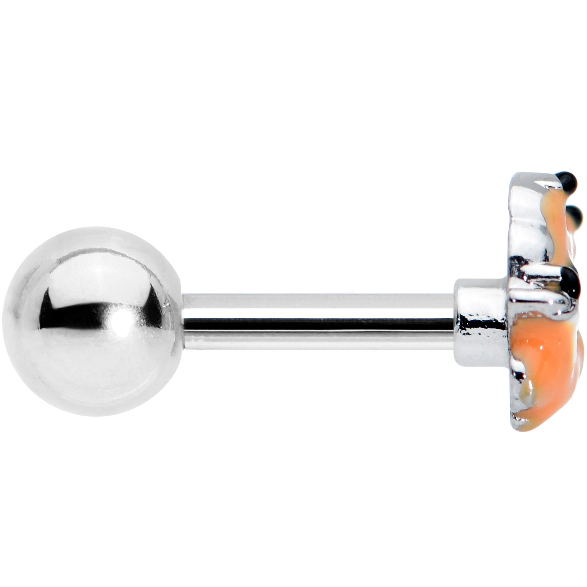 BodyCandy 16G 1/4 Cute Fall Fox Cartilage Tragus Earring — lifestyle context