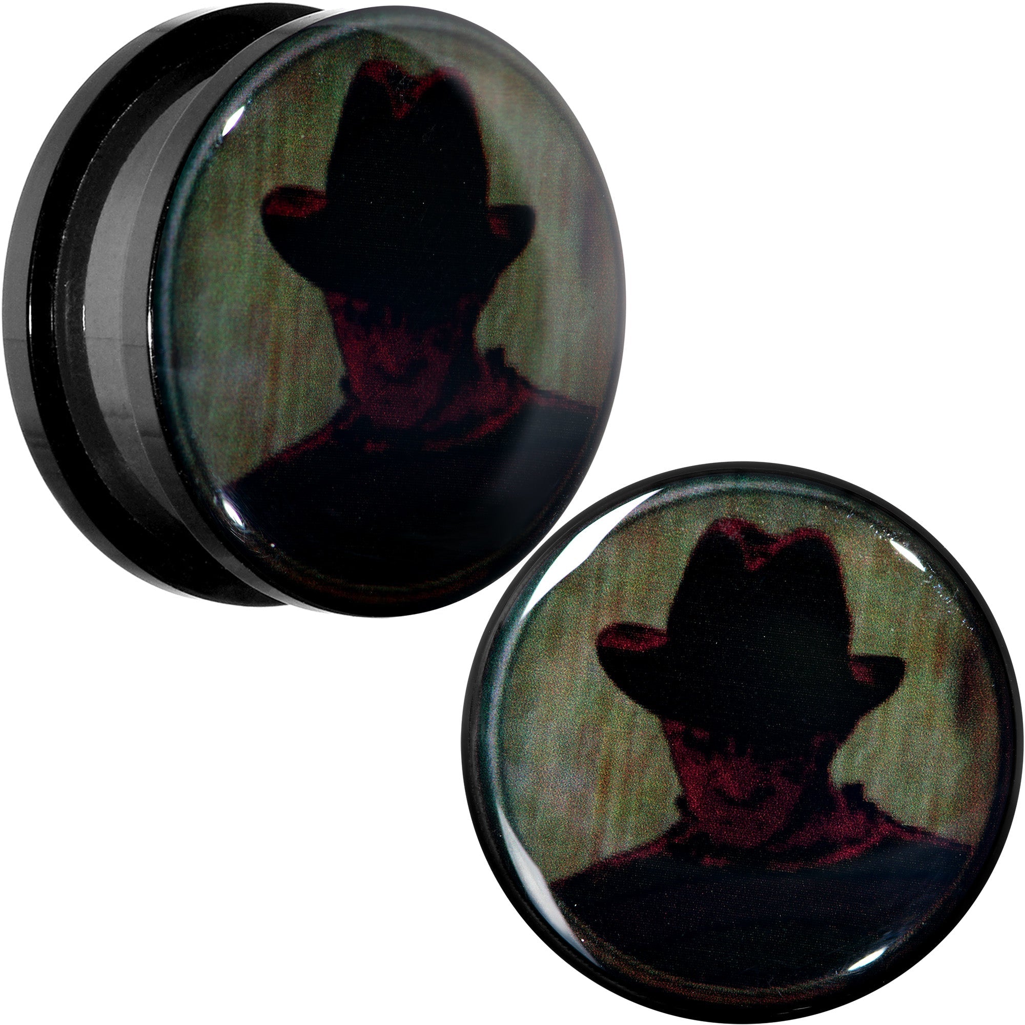 BodyCandy Licensed Nightmare on Elm Street Dark Freddy Screw Fit Plug Set — feature highlight