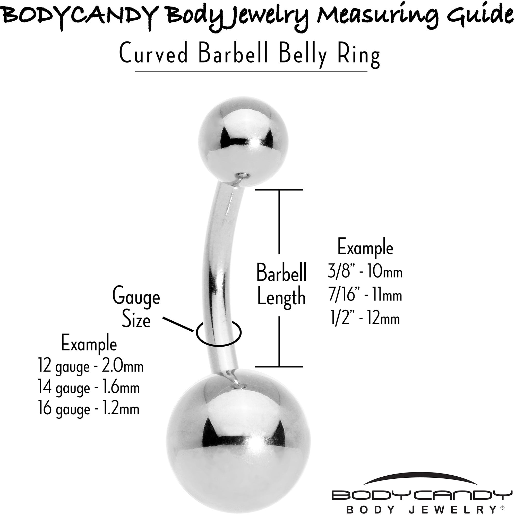BodyCandy Aurora Gem Fleur de Lis Butterfly Dangle Belly Ring — size reference