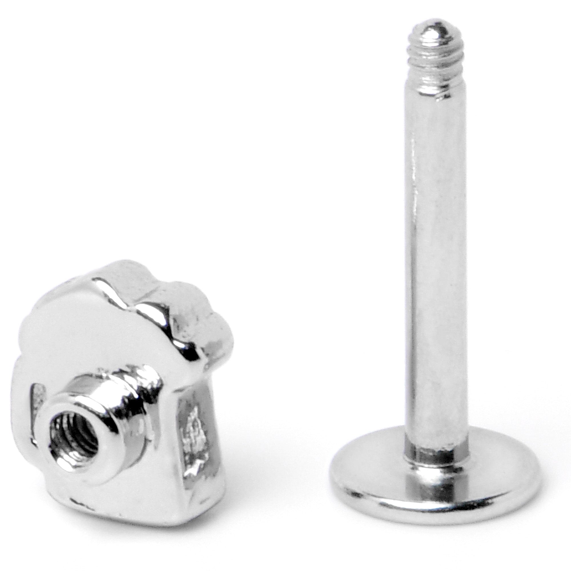 BodyCandy 16G 5/16 Sweet Happy Beer St Patricks Labret Monroe Tragus — alternative angle