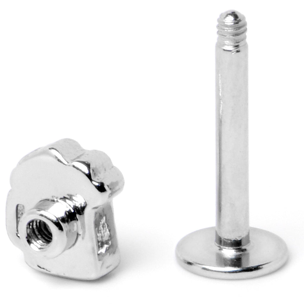 BodyCandy 16G 5/16 Sweet Happy Green Beer St Patricks Labret Monroe Tragus — alternative angle
