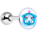 BodyCandy 16G 1/4 Loving Blue Whales Cartilage Tragus Stud — main product shot