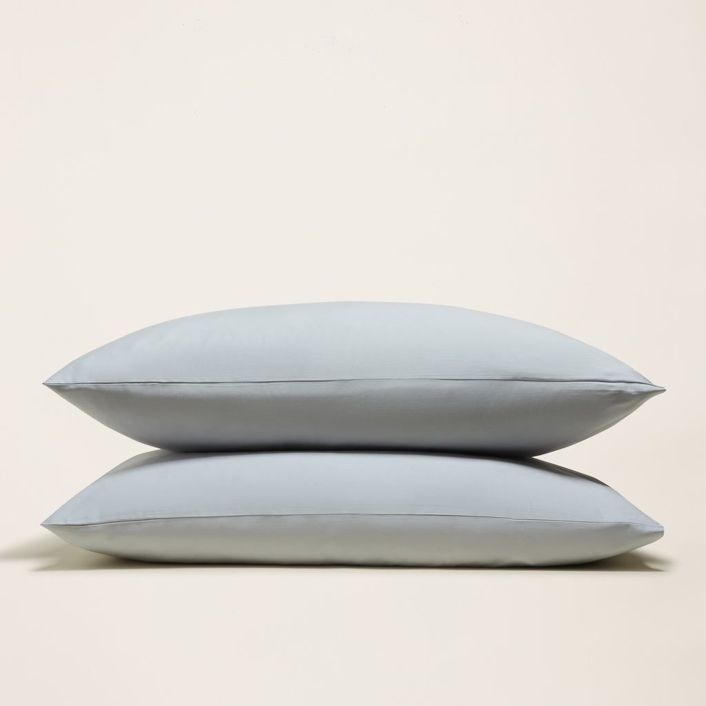 Italic Luxe Australian Sateen Pillowcase Set — detail close-up
