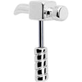 BodyCandy 16G 1/4 Optical Illusion Hammer Cartilage Tragus Earring — main product shot