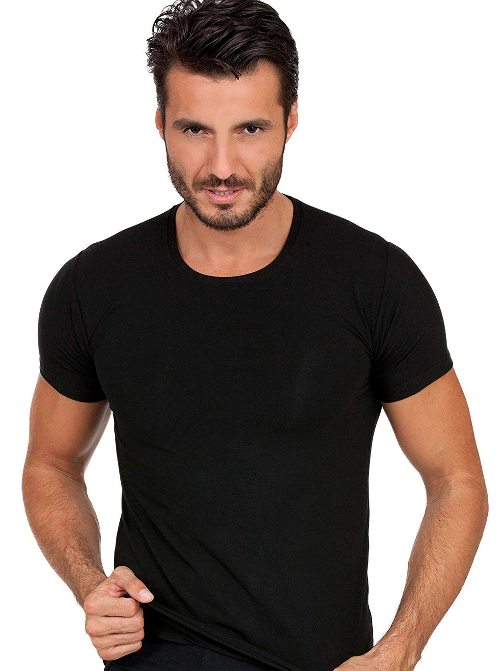 tittimitti EGI Luxury Modal Men's Crew Neck T-Shirt. Proudly Made in Italy (1186) — main product shot