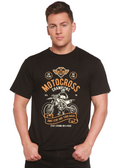 Spun Bamboo Motocross Champions Men's Bamboo Viscose/Organic Cotton Short Sleeve Graphic T-Shirt — main product shot