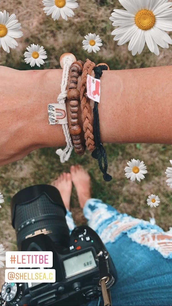 Earth Bands Bliss Brave Beautiful | Earth Vibes — side view