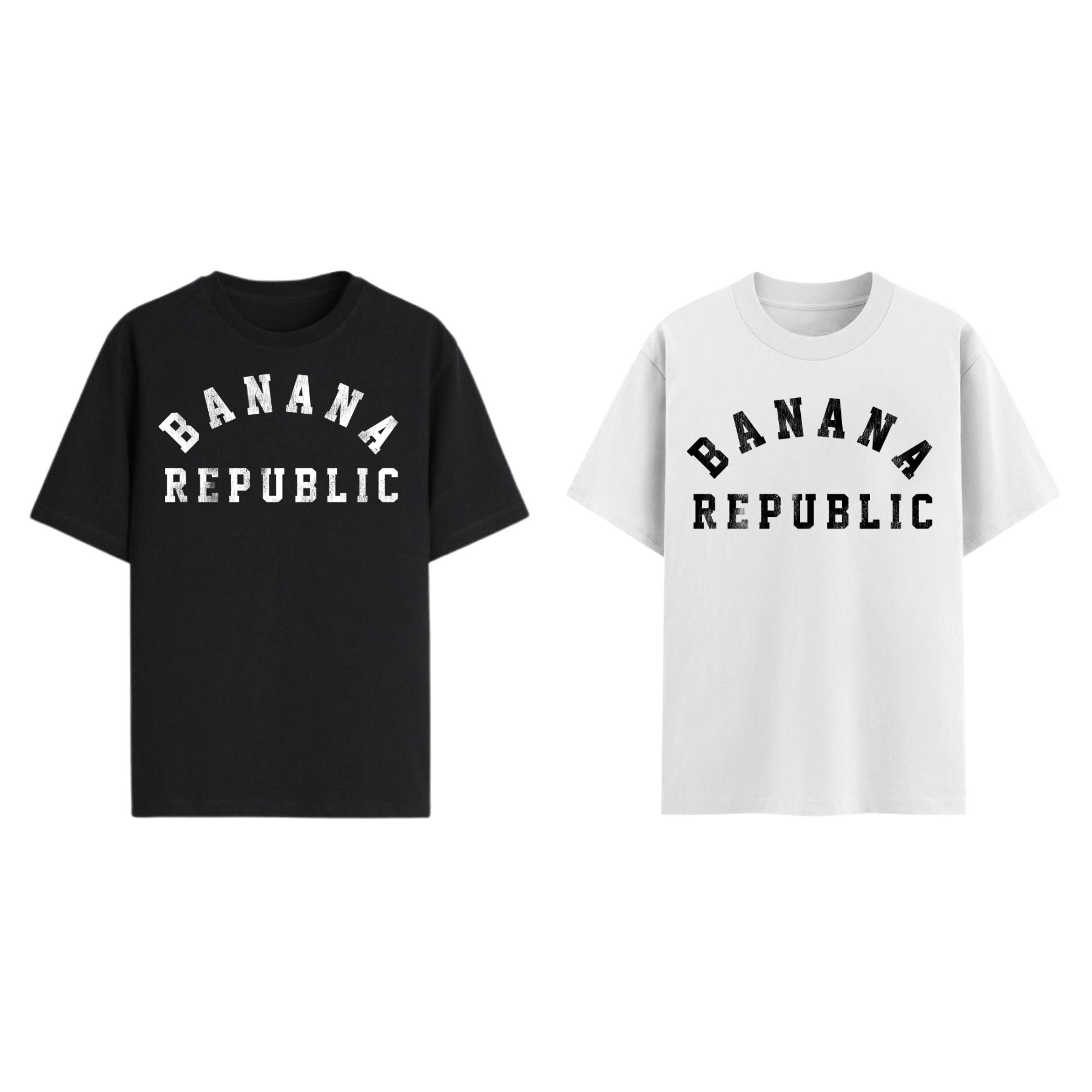 Pasimax Retro Banana Republic T-shirt — lifestyle context