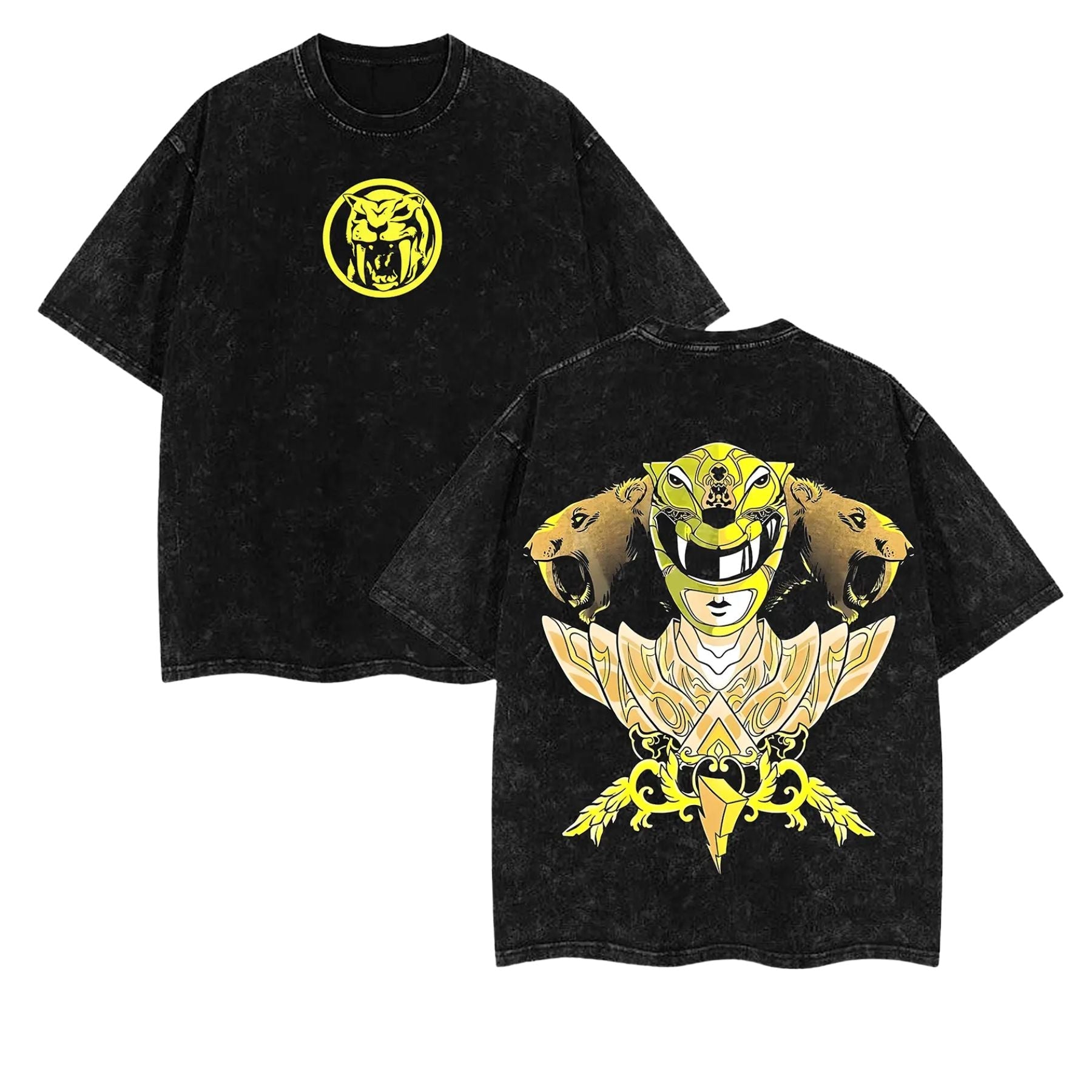 Pasimax Mighty Morphin Power Rangers T-Shirt — fabric or material detail