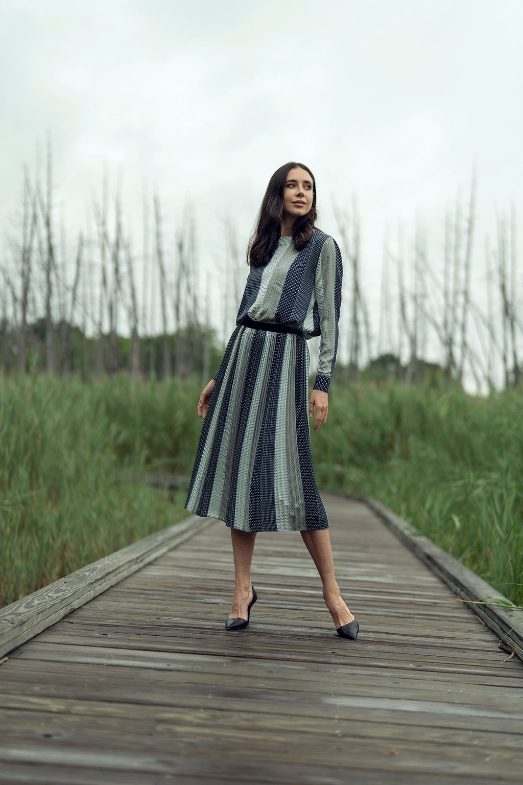 profile-nyc PRINTED SILK SET — skirts category context