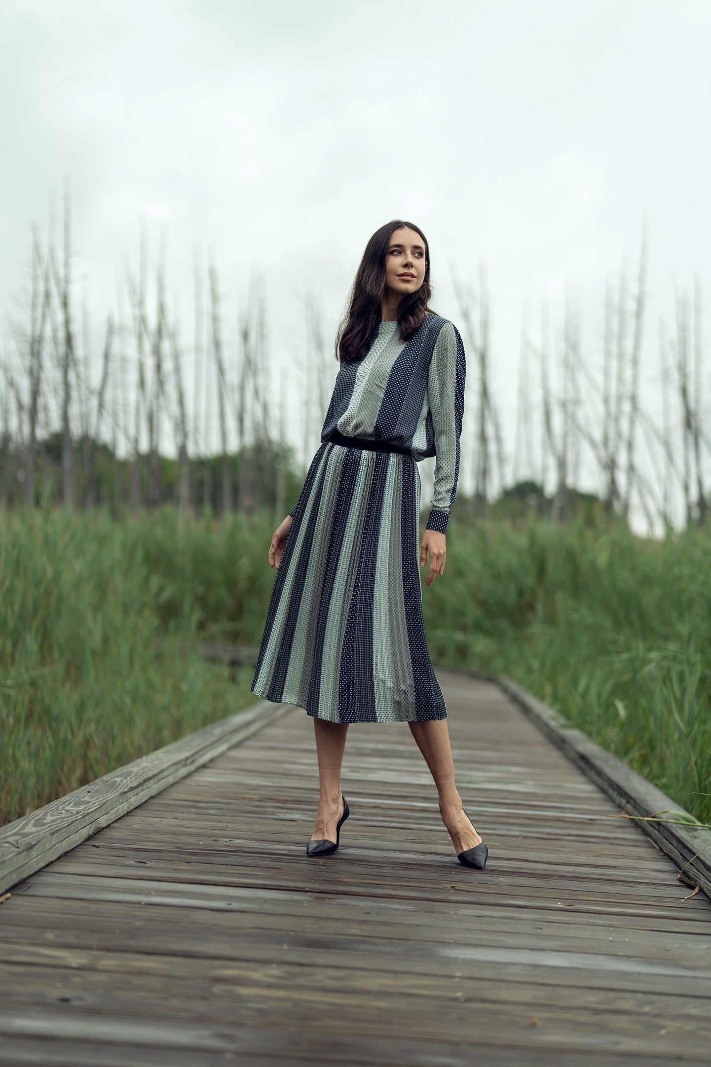 profile-nyc PRINTED SILK SET — skirts category context